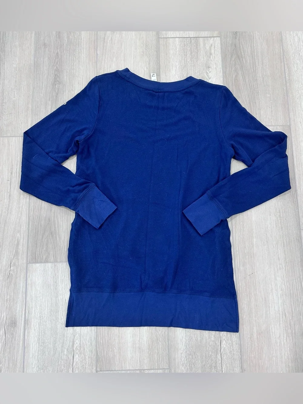 Alo yoga glimpse long sleeve shirt blue XS